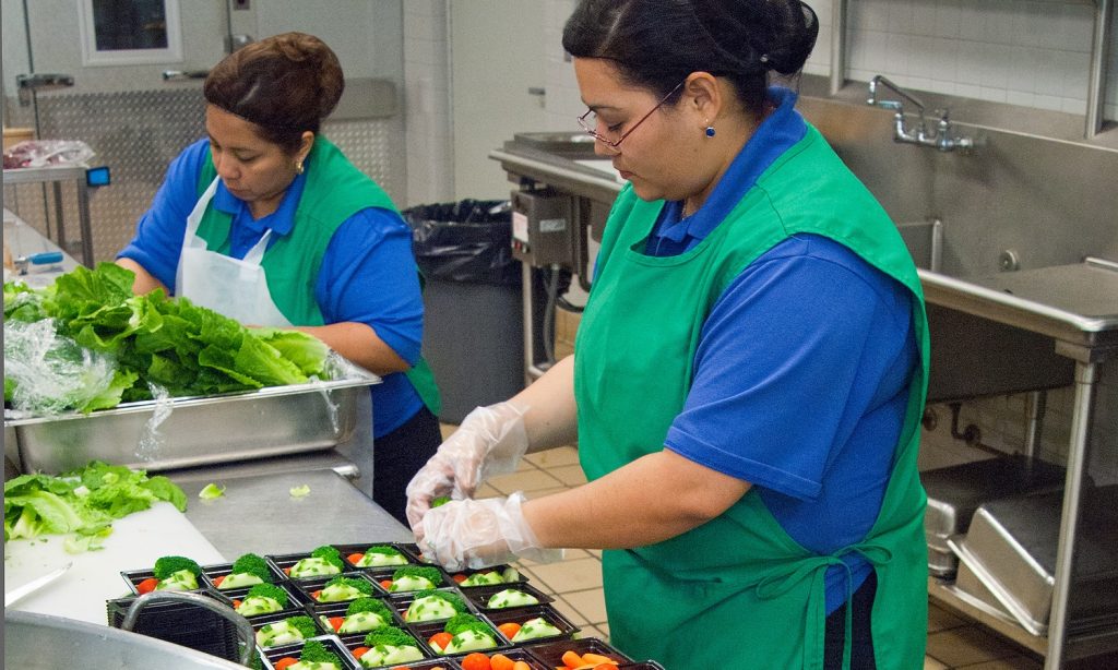 School Breakfast and School Lunch at Washington-Lee High School Arlington, Virginia