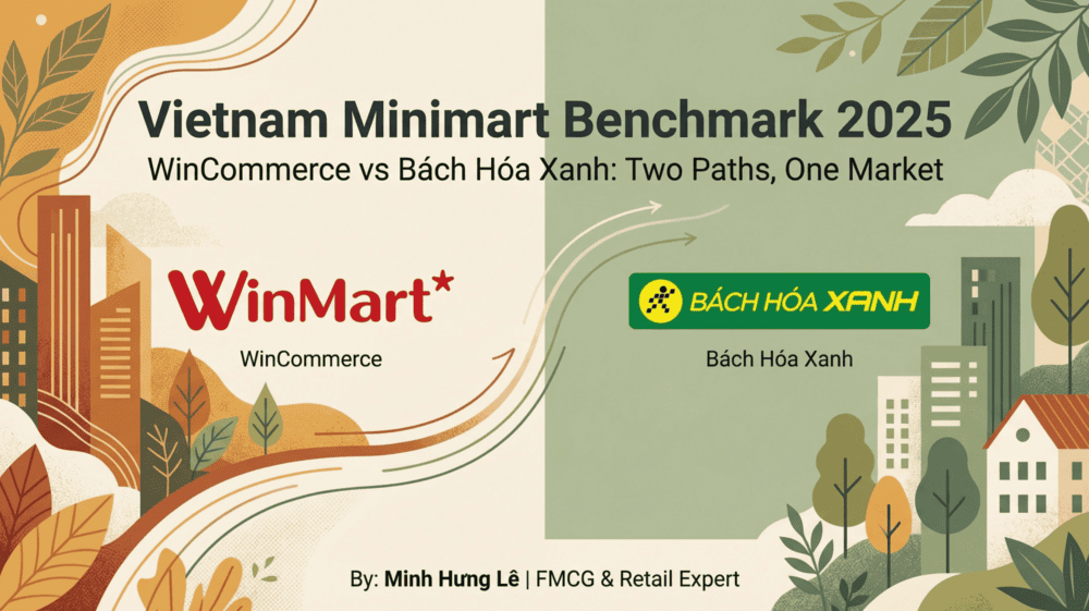 Bức tranh thị trường Minimart được điểm tô bởi hai ông lớn BHX & WCM
